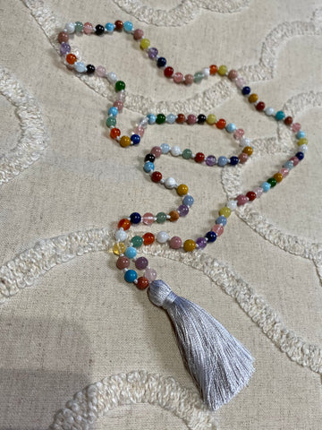 Rainbow Mala beads